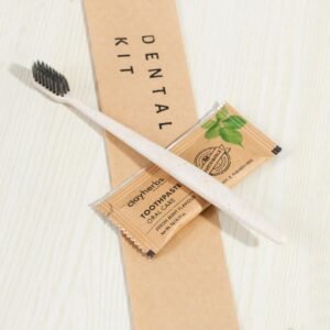 Wheat Straw Dental Kit | Sustainable Oral Care for Resorts & Hotels