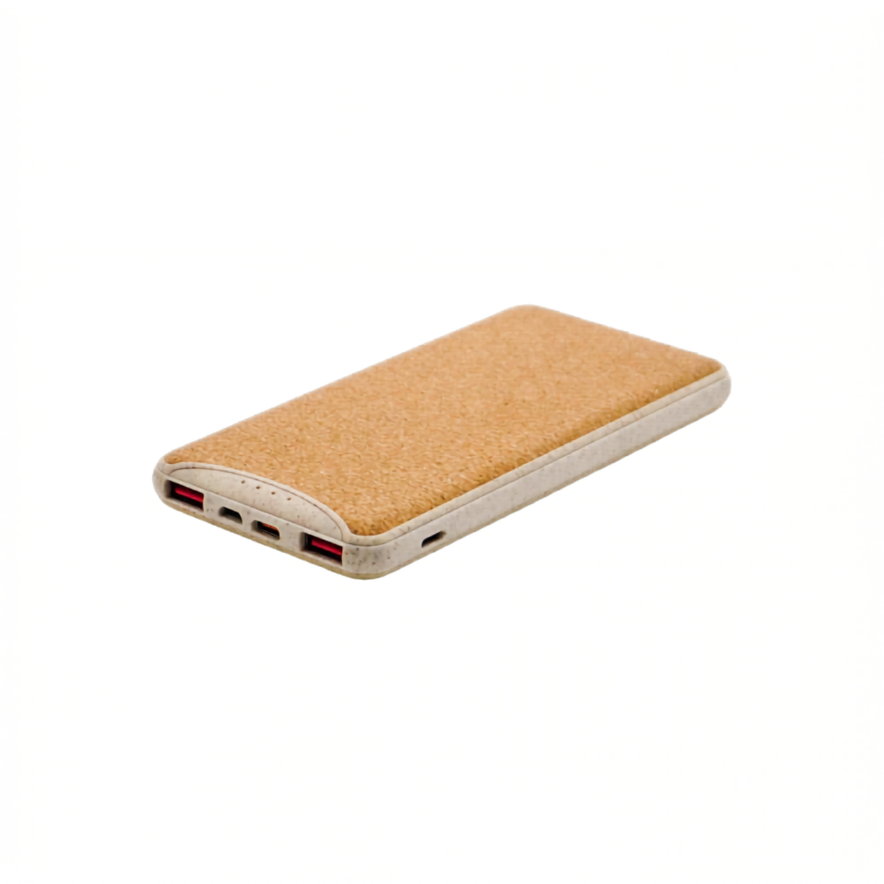 Cork Power Bank - Slim Fast Charging Portable Battery with USB-A & USB-C - Image 2