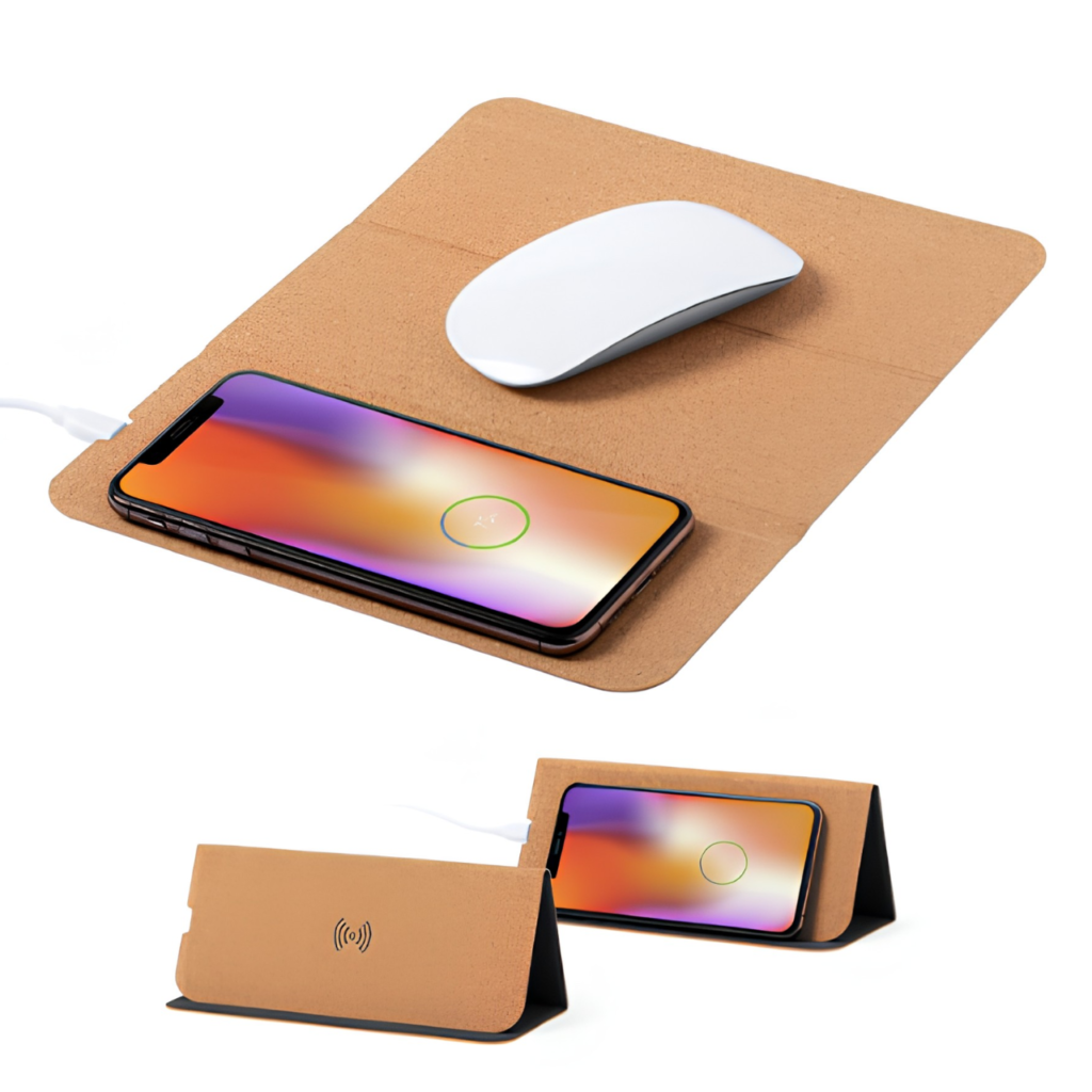 Foldable Mouse Pad with Wireless Charger