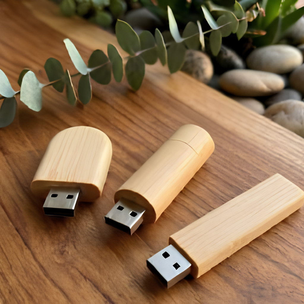 Eco-Friendly Bamboo USB Flash Drive